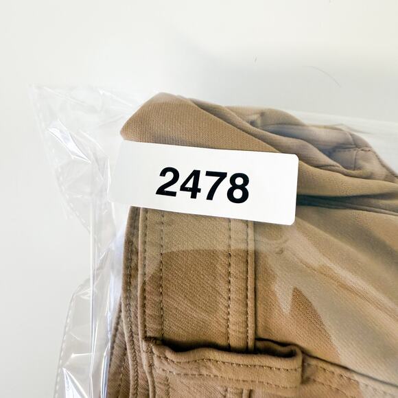 Banana Republic Slim Refined Stretch Cargo Pants Ankle Tan High Rise - Size 10 - Picture 11 of 11